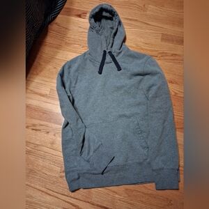 Men's Blueish/Gray Pullover Hoodie - Casual Comfort